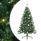 Árvore de Natal Artificial Pré-iluminada Verde 150 cm PVC