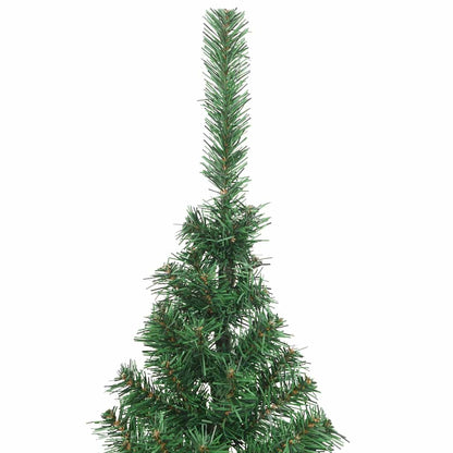 Árvore de Natal Artificial Pré-iluminada Verde 180 cm PVC