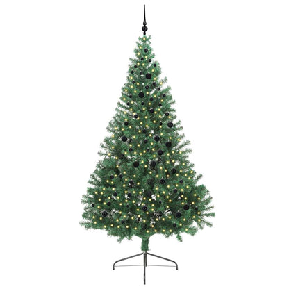 Árvore de Natal Artificial Pré-iluminada Verde 240 cm PVC
