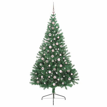Árvore de Natal Artificial Pré-iluminada Verde 240 cm PVC