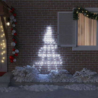 Árvore de Natal LED com Estacas para o Solo Branco frio 182 cm