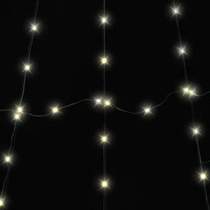 Árvore de Natal LED com Estacas para o Solo 511 cm Metal