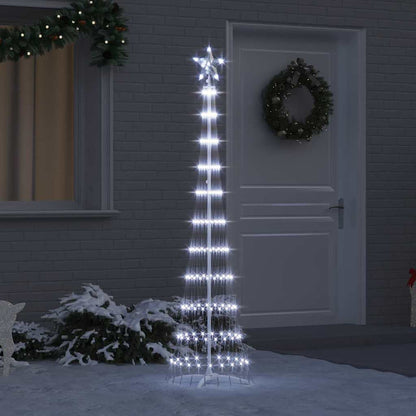 Árvore de Natal LED Branco frio 51 x 51 x 190 cm Metal