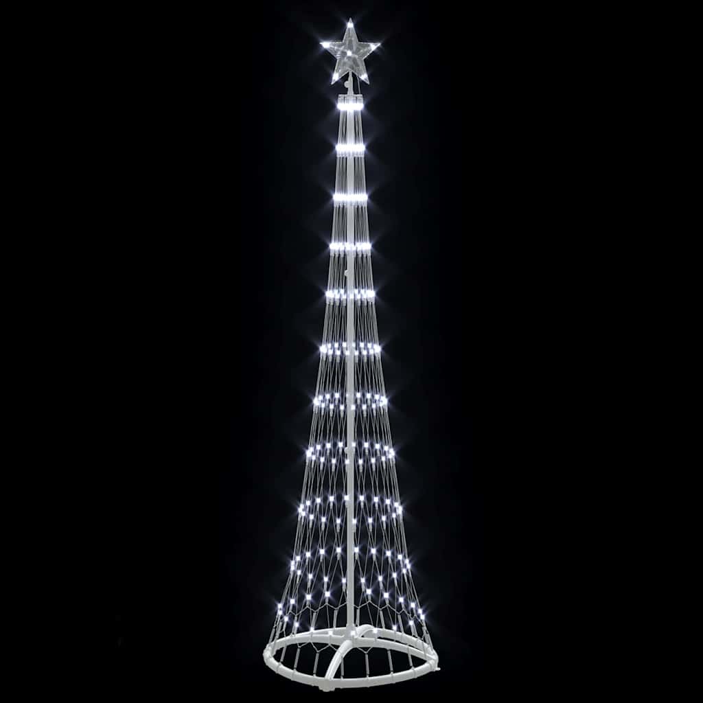 Árvore de Natal LED Branco frio 51 x 51 x 190 cm Metal