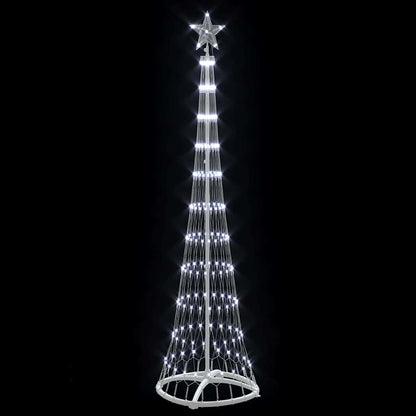 Árvore de Natal LED Branco frio 51 x 51 x 190 cm Metal