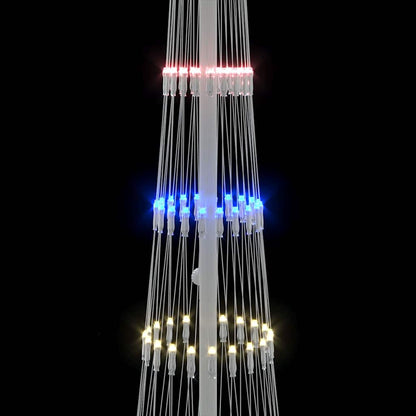 Árvore de Natal LED Multicolor 51 x 51 x 190 cm Metal