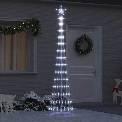 Árvore de Natal LED Branco frio 70 x 70 x 250 cm Metal