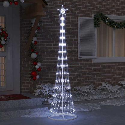 Árvore de Natal LED Branco frio 70 x 70 x 250 cm Metal