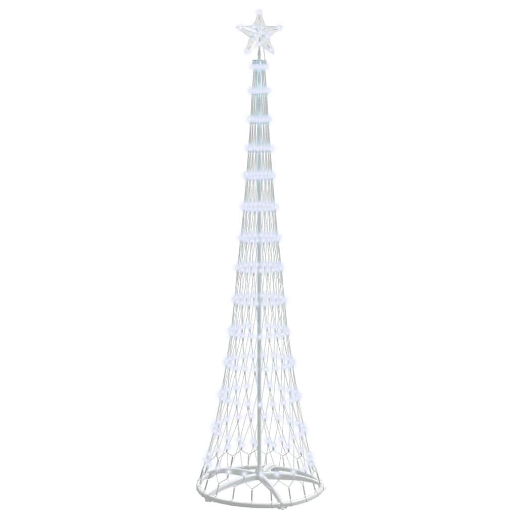 Árvore de Natal LED Branco frio 70 x 70 x 250 cm Metal