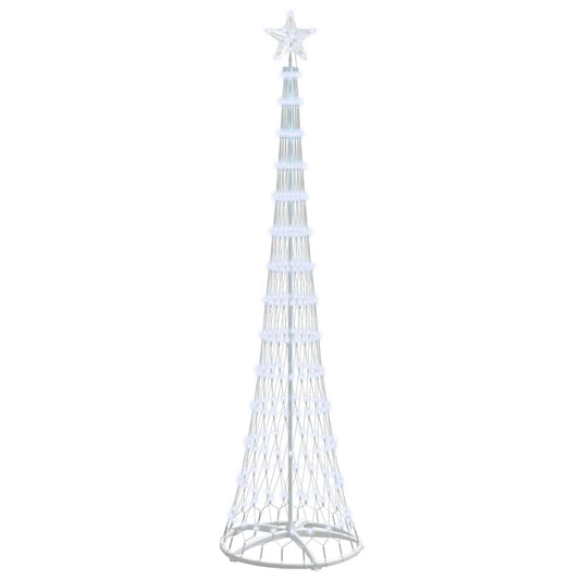 Árvore de Natal LED Branco frio 70 x 70 x 250 cm Metal