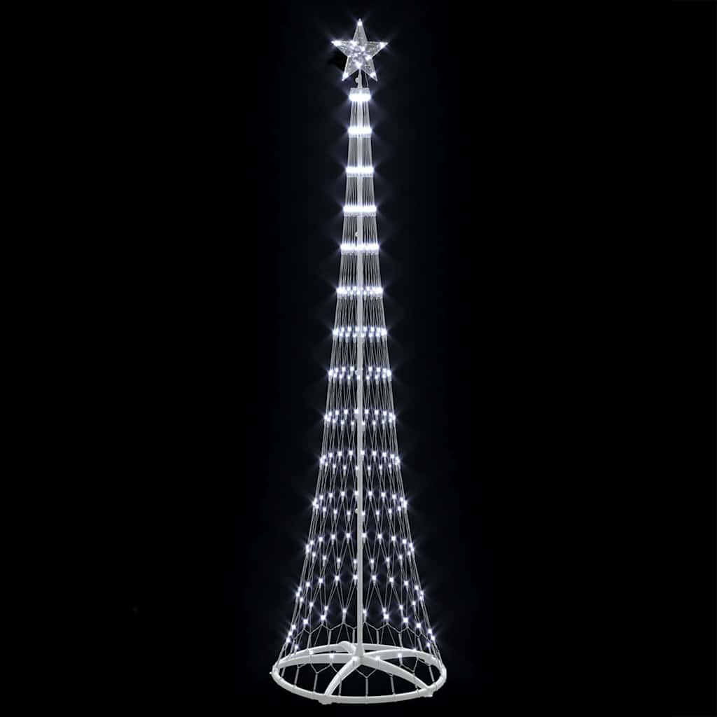Árvore de Natal LED Branco frio 70 x 70 x 250 cm Metal