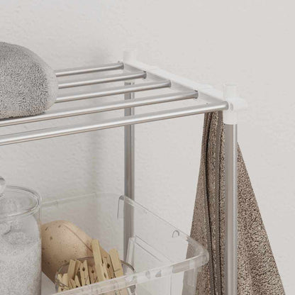 Prateleira para Máquina de Lavar Manual Branco 63 x 27 x 136 cm