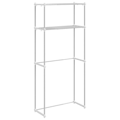 Prateleira para Máquina de Lavar Manual Branco 63 x 27 x 136 cm