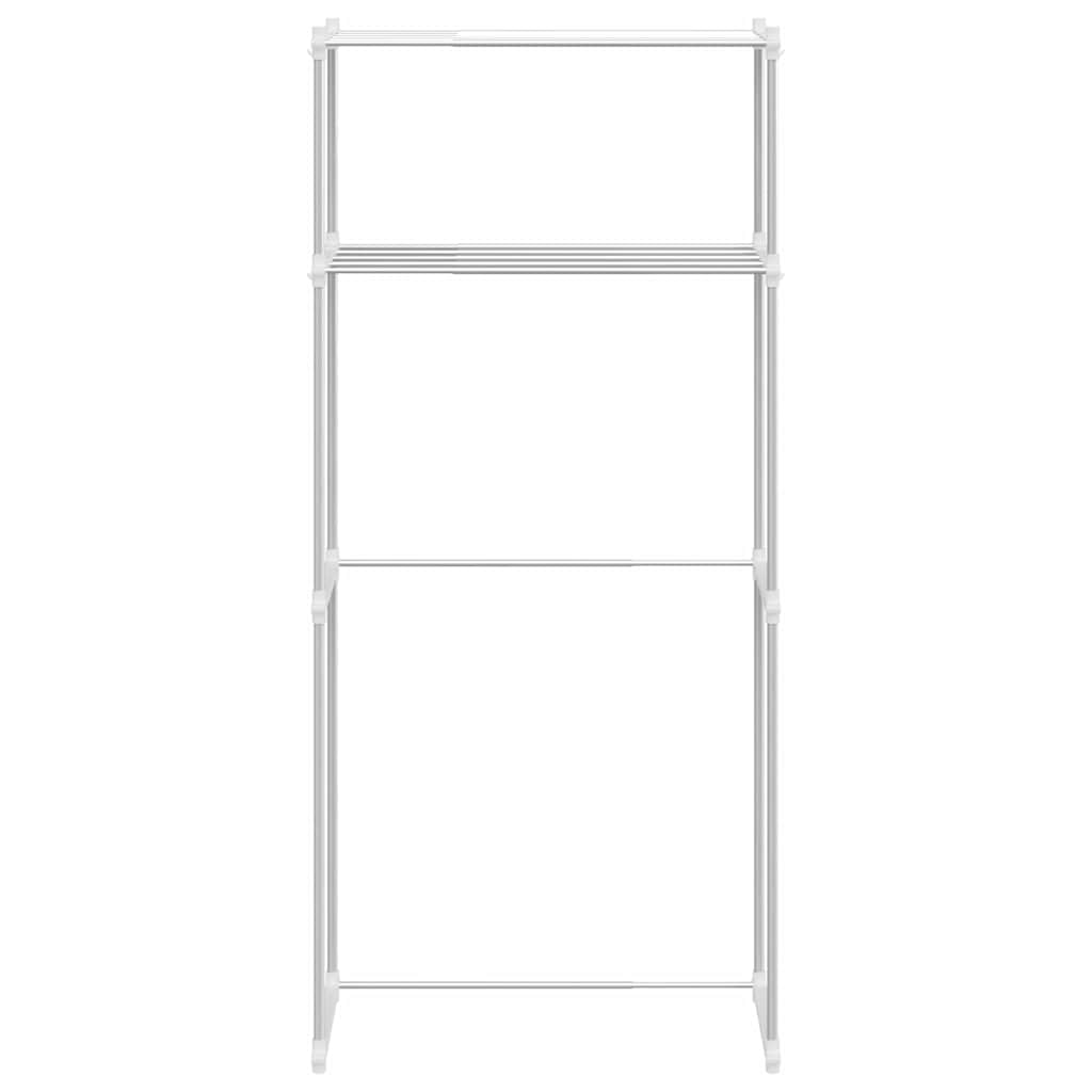 Prateleira para Máquina de Lavar Manual Branco 63 x 27 x 136 cm