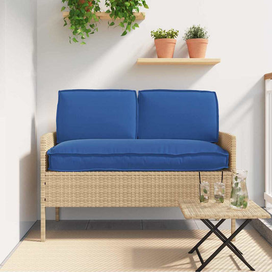 Conjunto de Almofadas para Palete 3 pcs Azul Royal