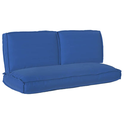 Conjunto de Almofadas para Palete 3 pcs Azul Royal