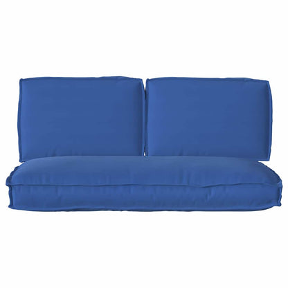 Conjunto de Almofadas para Palete 3 pcs Azul Royal