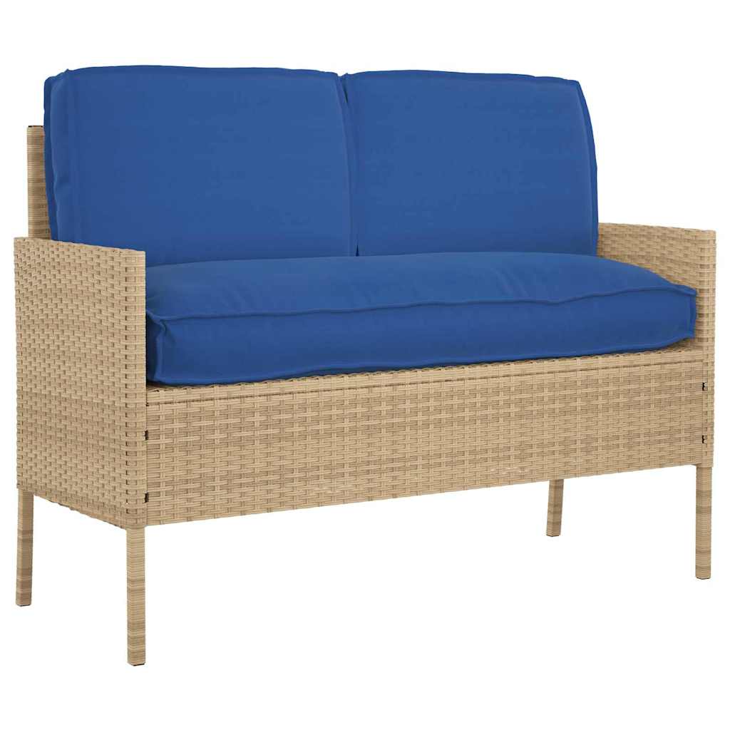 Conjunto de Almofadas para Palete 3 pcs Azul Royal