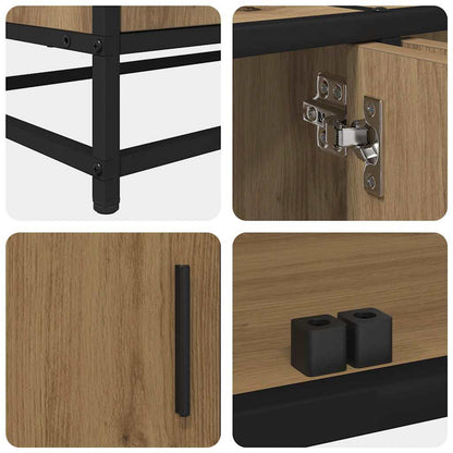 Gabinete para TV carvalho artisiano 240 x 35 x 41 cm
