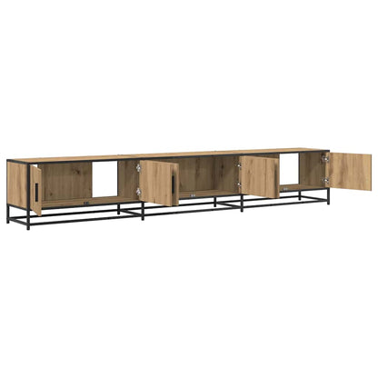Gabinete para TV carvalho artisiano 240 x 35 x 41 cm