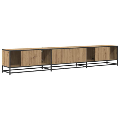 Gabinete para TV carvalho artisiano 240 x 35 x 41 cm