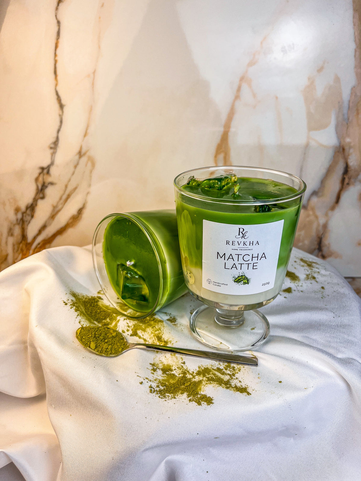 Vela Matcha Latte Artesanal 🍵