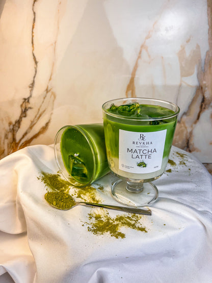 Vela Matcha Latte Artesanal 🍵