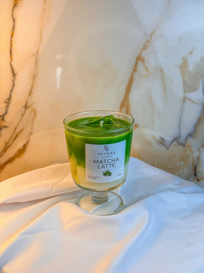 Vela Matcha Latte Artesanal 🍵