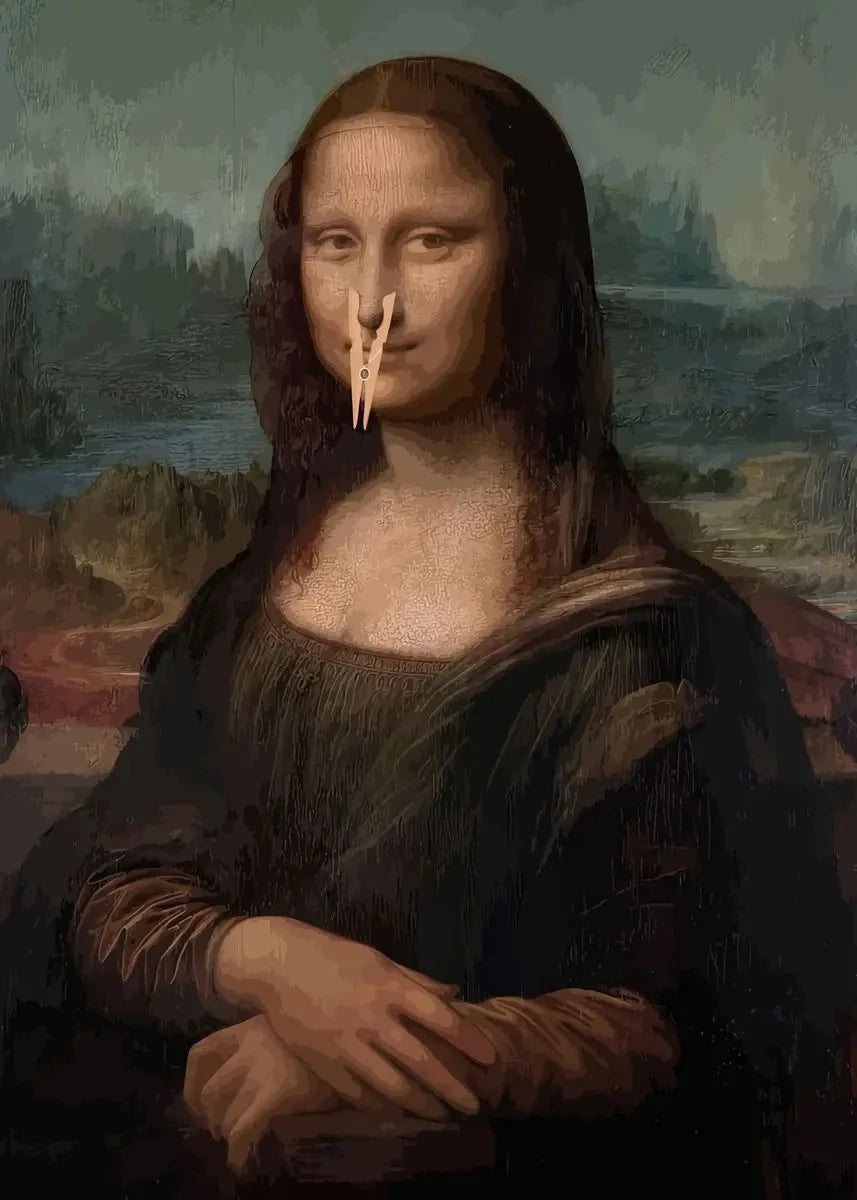 Poster "Mona Lisa e outros"