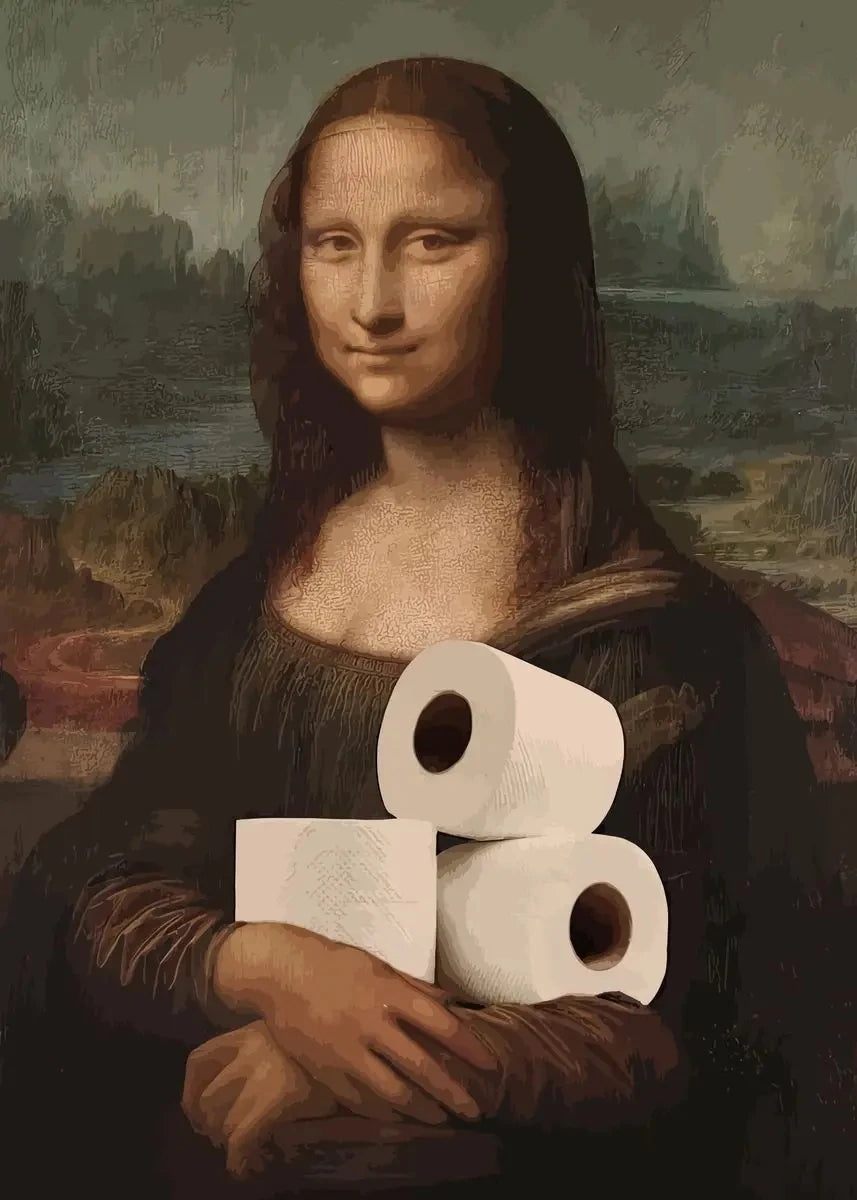 Poster "Mona Lisa e outros"