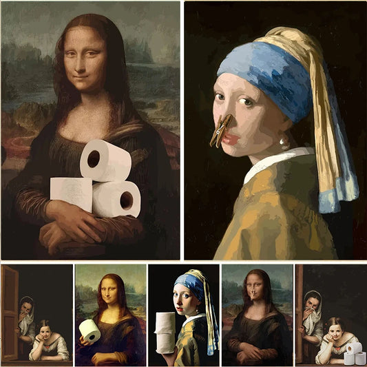 Poster "Mona Lisa e outros"