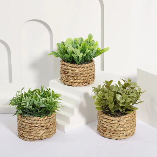 Plantas artificiais decorativas