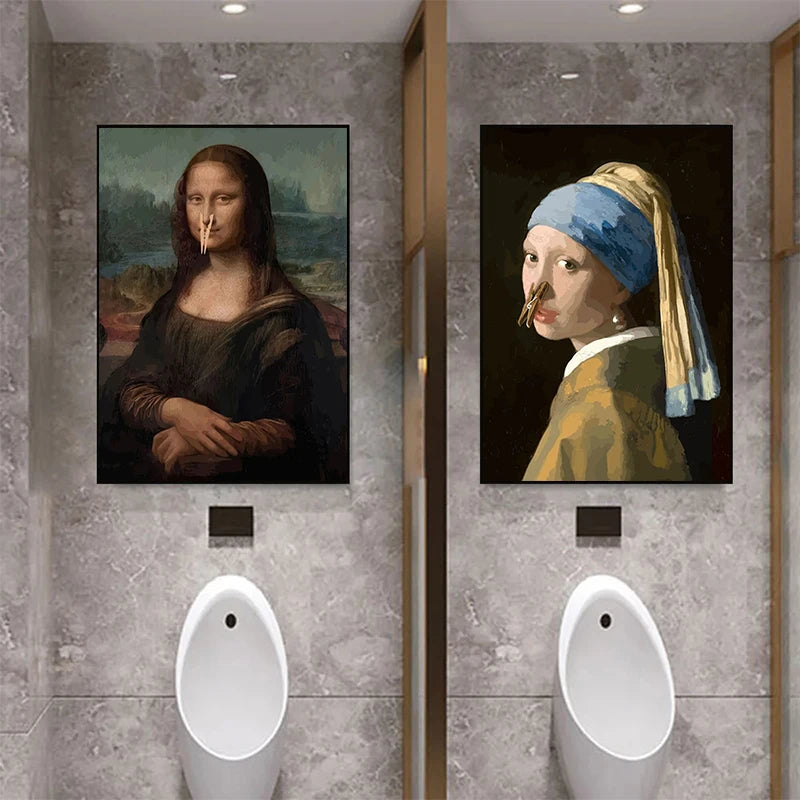 Poster "Mona Lisa e outros"