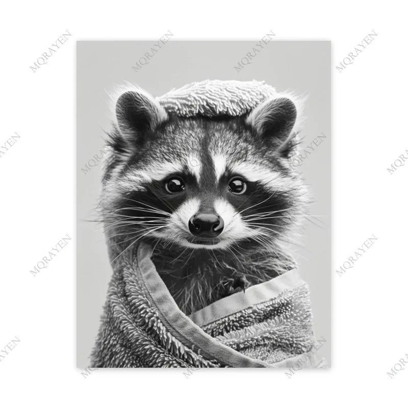 Poster "Racoon Situation"