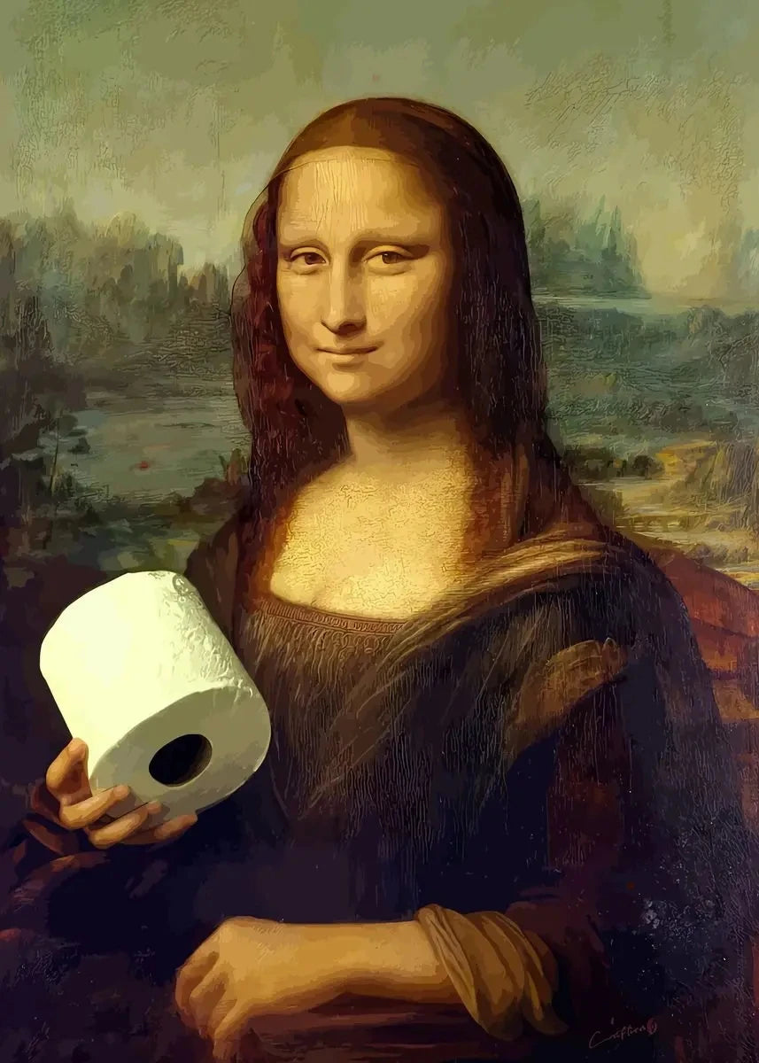 Poster "Mona Lisa e outros"