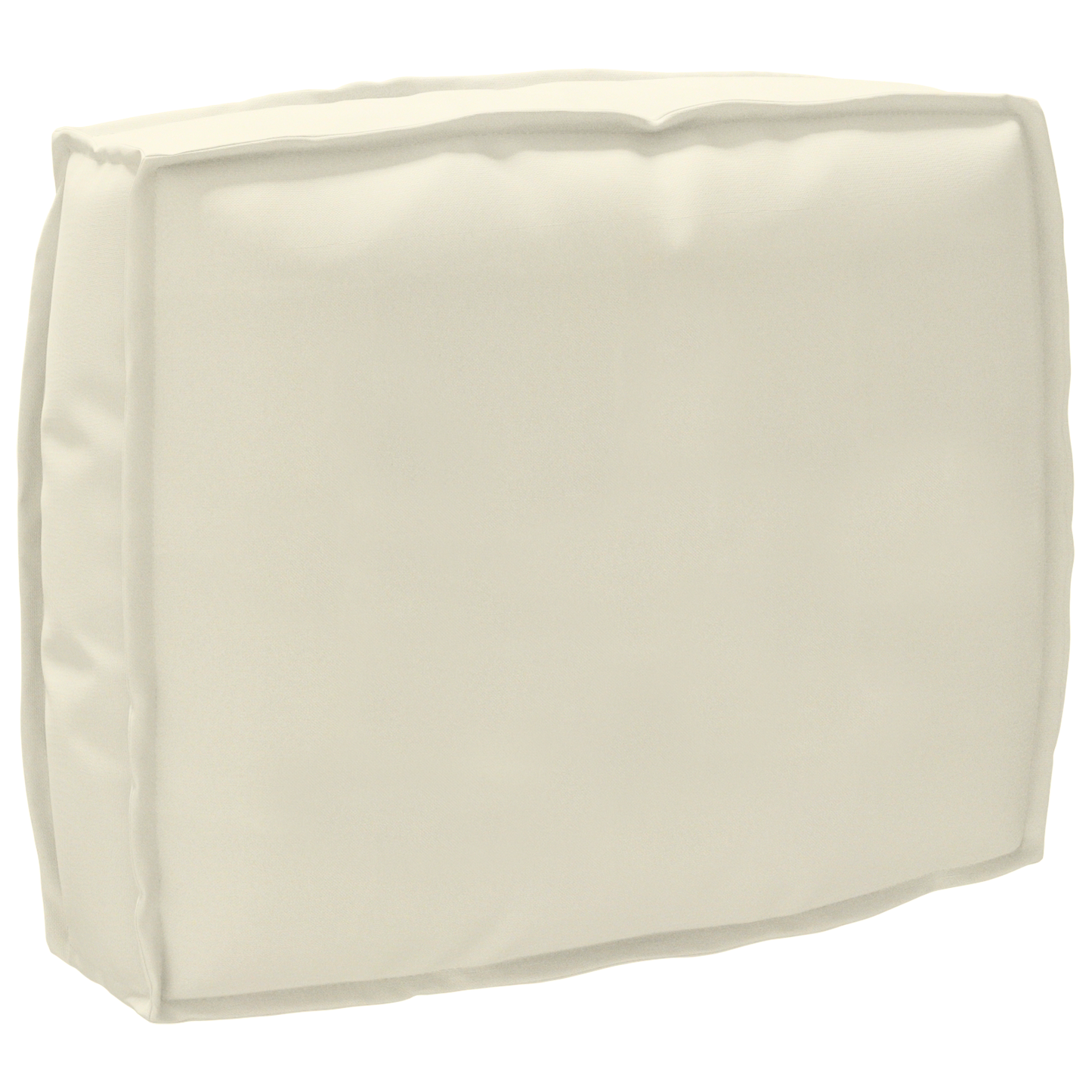 Conjunto de Almofadas para Palete 2 pcs Creme 50 x 50 x 12 cm