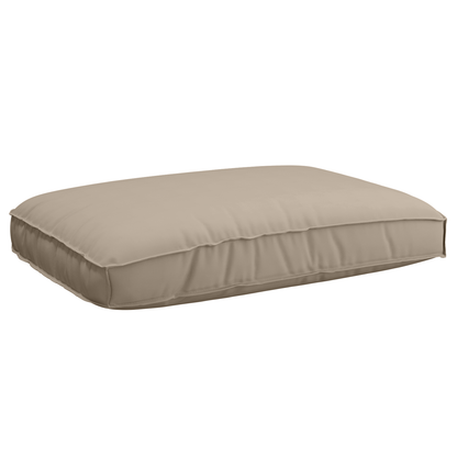 Conjunto de Almofadas para Palete 2 pcs Cinzento-acastanhado