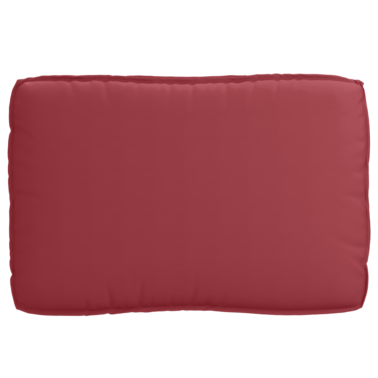 Conjunto de Almofadas para Palete 2 pcs vermelho tinto