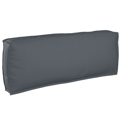 Conjunto de Almofadas para Palete 3 pcs Antracite