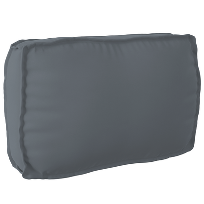 Conjunto de Almofadas para Palete 3 pcs Antracite
