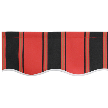 Toldo Retrátil amarelo e laranja 400 × 350 cm Poliéster