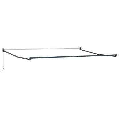 Toldo Retrátil 400 × 350 cm amarelo e laranja