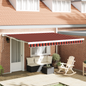 Toldo Amarelo e Laranja amarelo e laranja 400 × 350 cm tecido
