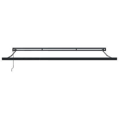 Toldo Retrátil Manual amarelo e laranja 400 ×350 cm tecido