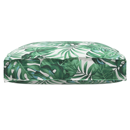 Almofada de palete para assento Floral Padrão de folhas