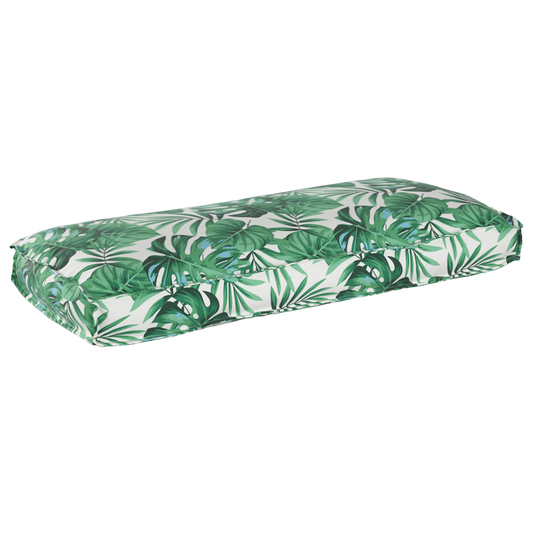 Almofada de palete para assento / encosto Floral Padrão de folhas