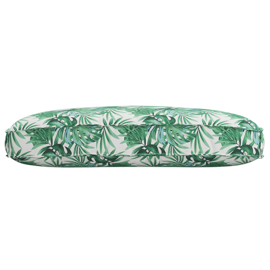 Almofada de palete para assento Floral Padrão de folhas