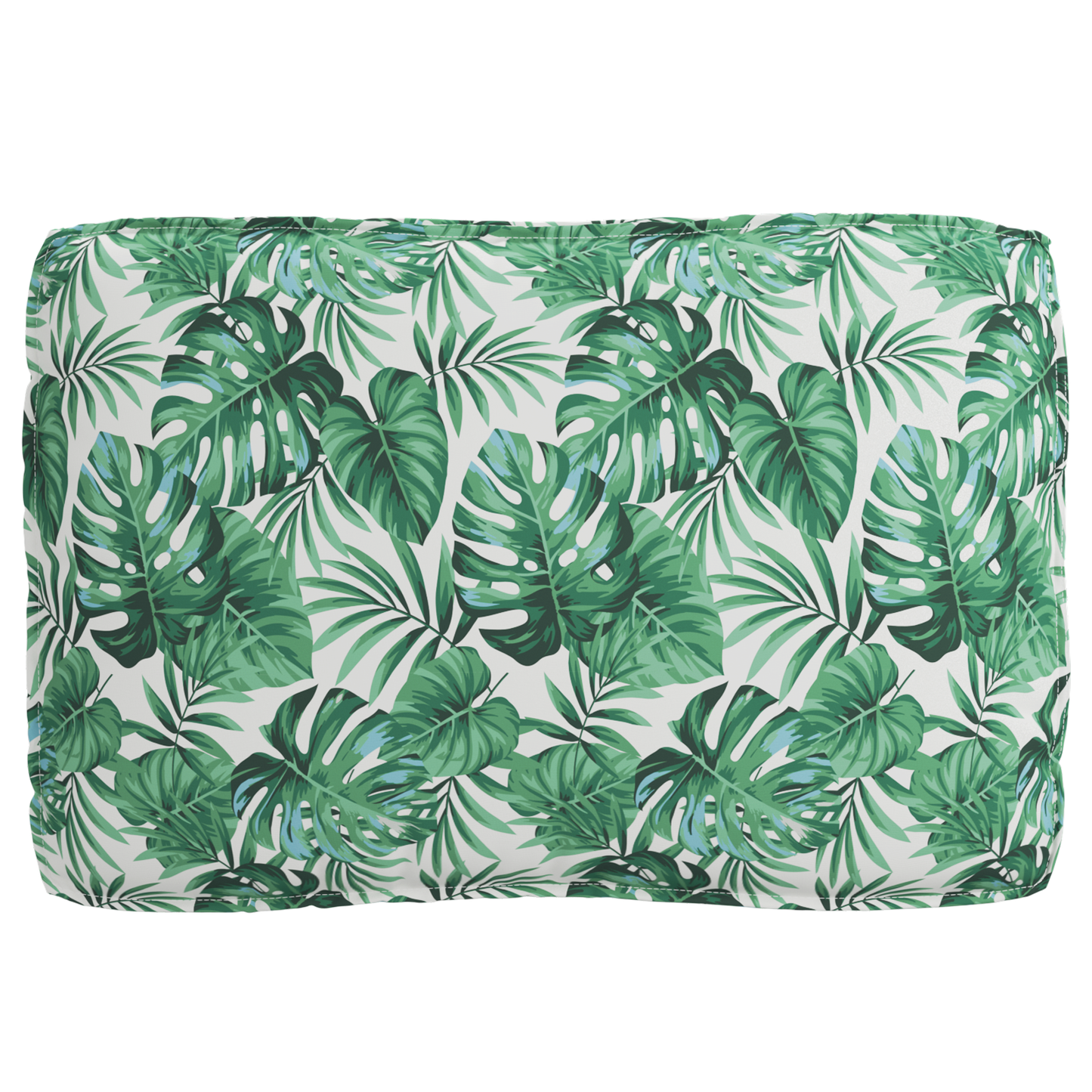 Almofada de palete para assento Floral Padrão de folhas