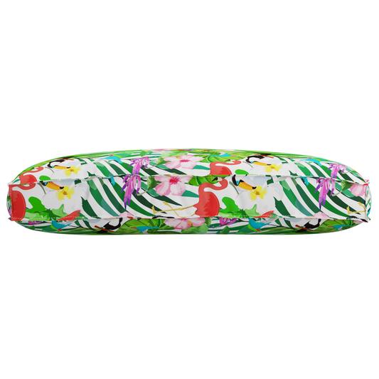 Almofada de palete para assento Multicolor 120 x 80 x 12 cm
