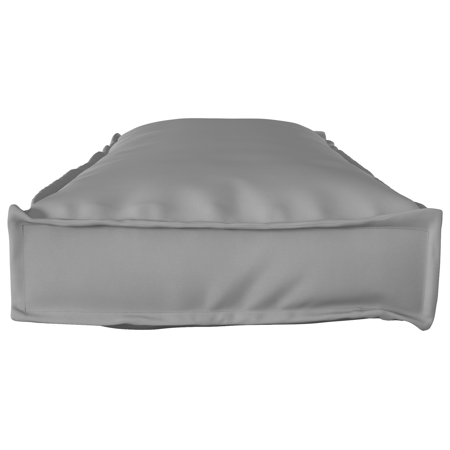 Conjunto de Almofadas para Palete 2 pcs Cinzeto 120 x 40 x 8 cm